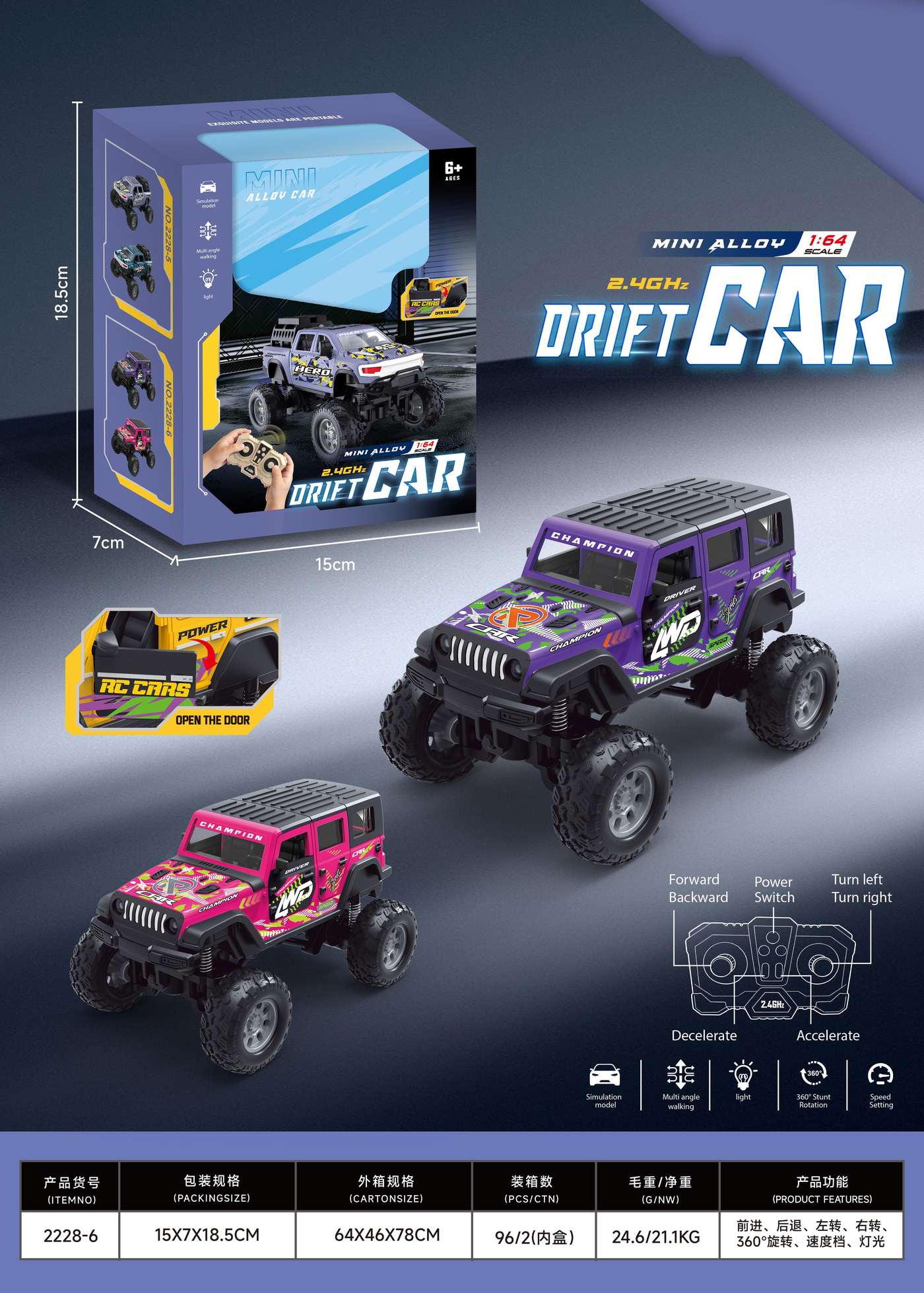 RC truck studio detail