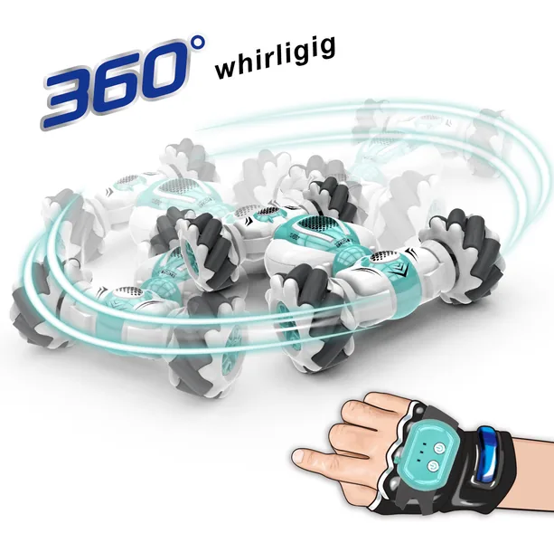 UNRESOLVED-1600810848815 360 Degree Remote Control Stunt Drift Car 2.4Ghz Gesture Sen