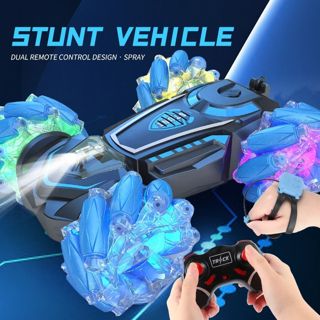 UNRESOLVED-1601199673172 Double Sided Stunt Rc Car with Luminous Wheel CoreRCCar Pl