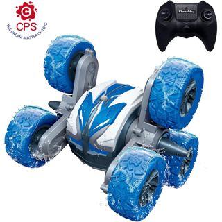 UNRESOLVED-1601159044384 Waterproof Stunt RC Drift Car Remote Control Double Sided Dr