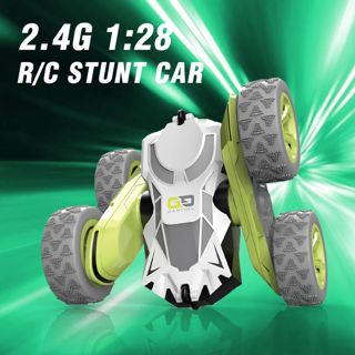 UNRESOLVED-1601231811293 4.8V-2.4GHz-4WD Twisted Arm RC Stunt Car with Free Spinning