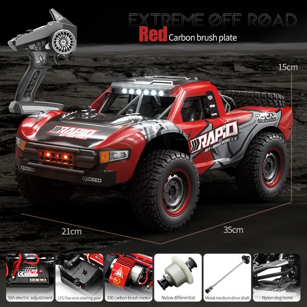 RC-272890 50+km/h 1:14 2.4G Remote Control Car High-speed RC Car RC Tr