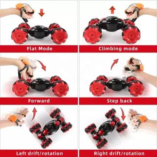 LH-C026S-3 2.4g Remote Control Car 360 Rolling Double Side Running Newe