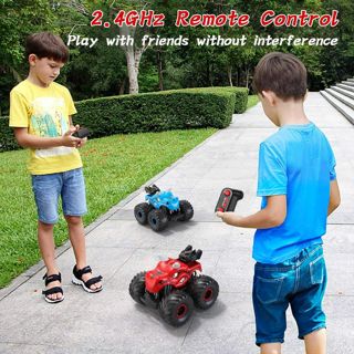 LH-C026S-3 2.4g Remote Control Car 360 Rolling Double Side Running Newe