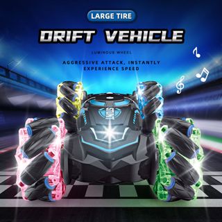 UNRESOLVED-1601195851915 Rechargeable Stunt Rc Car 2.4Ghz Double Controller High Spee