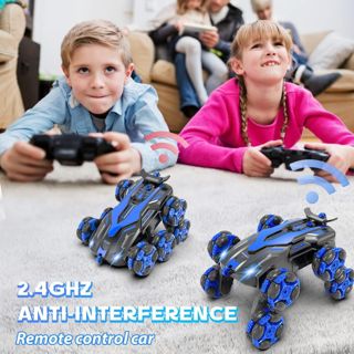 UNRESOLVED-1601090429156 8WD 2.4GHz Remote Controlled Drifting Stunt RC Car with Musi