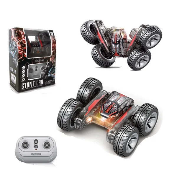 UNRESOLVED-1601161727676 2.4G Remote Control Double Sided Mini RC Stunt CoreRCCar 360