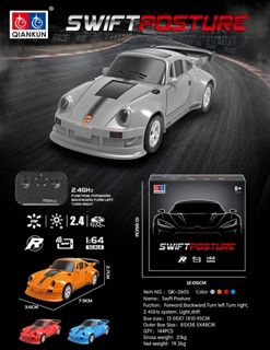1/64 4WD Drift RC Sports Car with Lights