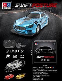 1/64 4WD Drift RC Sports Car with Lights