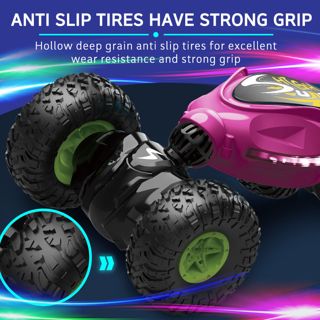 UNRESOLVED-1601195785469 Children Stunt Rc Car with Light and Music Boys Gesture Rc C