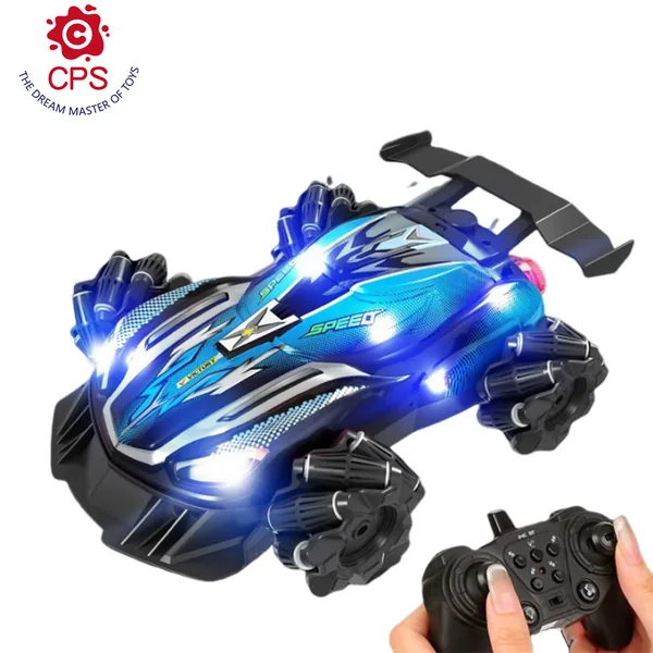 UNRESOLVED-1601196273494 2.4G 4WD RC Gesture Car Double Sides Rotating Hand RC Truck