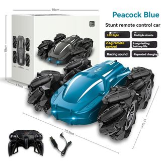 UNRESOLVED-1601196804396 Stunts RC Car 2.4Ghz Double-Sided RC Drift Car with Light-up