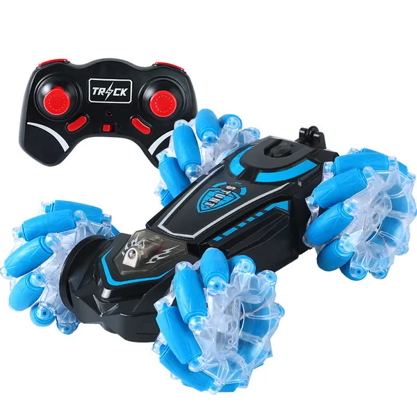 UNRESOLVED-1601199673172 Double Sided Stunt Rc Car with Luminous Wheel CoreRCCar Pl