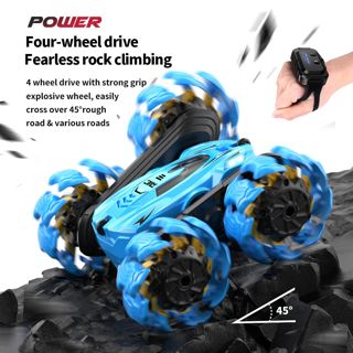 UNRESOLVED-1601090805468 Remote Control 2.4G Gesture Sensing Stunt RC Car with Li-ion