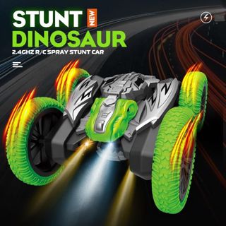 UNRESOLVED-1601156221883 Rc Race CoreRCCar 2.4G Dinosaur Remote Control Double Sided F