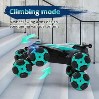 UNRESOLVED-1601090429156 8WD 2.4GHz Remote Controlled Drifting Stunt RC Car with Musi