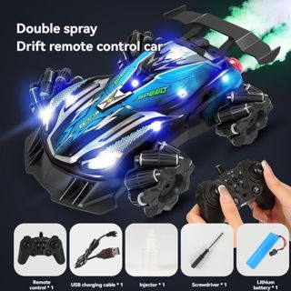 UNRESOLVED-1601195944726 2.4G Remote Control LED Light-Up RC Stunt Car and 360 Rotati