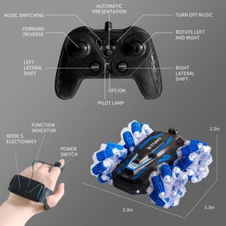 UNRESOLVED-1601160648984 Rc Race CoreRCCar 2.4G Remote Control CoreRCCar With 360 Flips